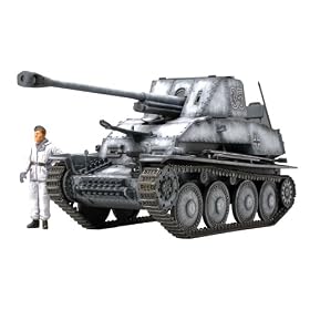 【クリックで詳細表示】1/48 ミリタリーミニチュアシリーズ No.60 ドイツ 対戦車自走砲 マーダーIII (7.62cm Pak36搭載型)