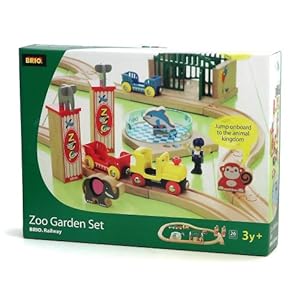 【クリックで詳細表示】BRIO ズー・ガーデンセット 33008