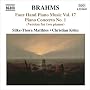 Brahms: Four Hand Piano Music, Vol. 17
