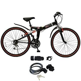 �h�b�y���M�����K�[ �܂肽���݃}�E���e���o�C�N FDM26 �u���b�N�~�I�����W FDM26 �u���b�N/�I�����W