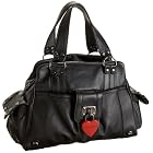 Betsey Johnson Locked In Large Satchel