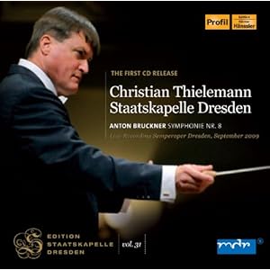 【クリックで詳細表示】ブルックナー：交響曲第8番ハ短調 WAB.108(ハース版) (Bruckner ： Symphony No.8 / Christian Thielemann， Staatskapelle Dresden (2009 live)) [2 SACD Hybrid] [SACD]