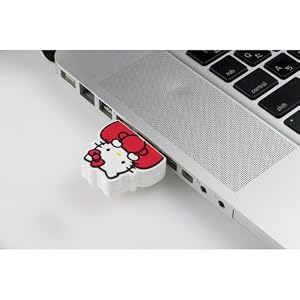 PLANEX 11n ハイパワー150Mbps キャラクターカバーつき無線LAN USBアダプタ(ハローキティ) GW-USPETIT-KT