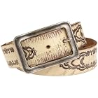 Leather Island Men's Blonde on Blonde Free Wheelin Belt