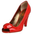Love Moschino Women's Cuore Peeptoe Pump
