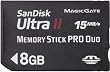 SanDisk UltraII �������[�X�e�B�b�NPRO Duo 8GB �]�����x15MB/Sec SDMSPDH-008G-J61
