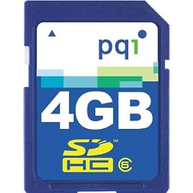 PQI SDHC Class 6  4GB �i�v�ۏ� QSDH6-4G
