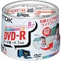 TDK DVD-R�f�[�^�p 1-8�{���Ή��z���C�g�v�����^�u��(���C�h)50���p�b�N[DVD-R47PWDX50PK]