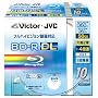 Victor �f���p�u���[���C�f�B�X�N DL(�Ж�2�w) 1��^��p 260�� 50GB 4�{�� ���C�h�z���C�g�v�����^�u�� 10�� BV-R260GW10