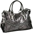 B. MAKOWSKY Varick Metallic Satchel