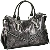 B. MAKOWSKY Varick Metallic Satchel