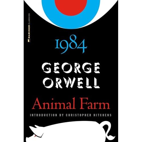 Animal Farm 1984 by Orwell, George, Hitchens, Christopher (FRW), Heath, A. M.
