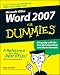 Word 2007 For Dummies (For Dummies (Computer/Tech))