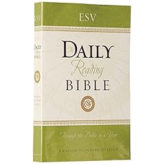 ESV Daily Reading Bible, Paperback, Black Letter Text