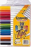 Crayola Super Tips Thin Line Washable Markers - 20 Count