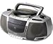 Coby CX-CD248 Portable Boombox with CD Player, Cassette Deck, and AM/FM Tuner