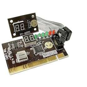 diagnoses computer problems by displaying BIOS POST codes