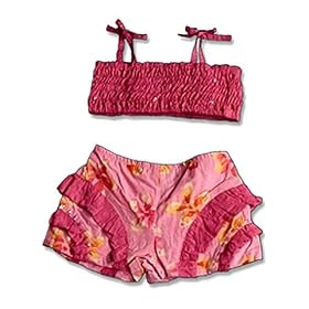 Babalooi - Infant Girls Shorts Set - Pink Floral Outfit by Babalooi