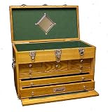 Gerstner International GI-530-C 20" Oak Hardwood Chest with Nickel Hardware