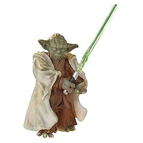 Star Wars Episode III Yoda Firing Cannon Figure, Not Mint by Star Wars Episode 3