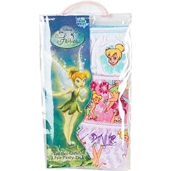 Disney Tinkerbell 3 Pack Girls Underwear by Bealls