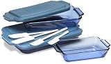 Anchor Hocking Cobalt Bakeware Set