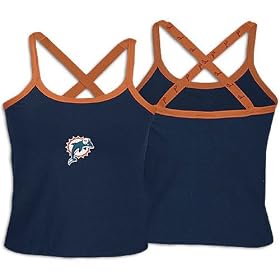 Dolphins College Concepts Women's NFL Foxy Girl Tank by College Concepts