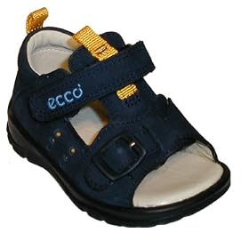 Ecco Hide and Seek Sandal (Infant to Toddler), Marine Sky by Ecco