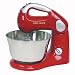 Euro-Pro EP585R 10-Speed Pro Mixer with Rotating Bowl, Red