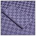Checkerboard 60-by-84-Inch Oblong Tablecloth with 6 Napkins, Orchid