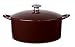 Mario Batali 6-Quart Italian Essentials Enamel-on-Cast-Iron Pot, Espresso