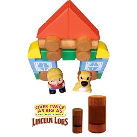 My First Lincoln Log - House by Knex