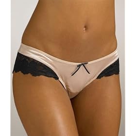 Wonderbra Satin and Lace Girl Short Panty by Wonderbra