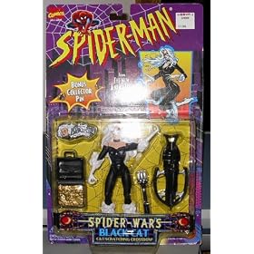 Marvel Spider-man Black Cat W cat Scratching Crossbow by Marvel Spider-Man %22Spider Wars%22