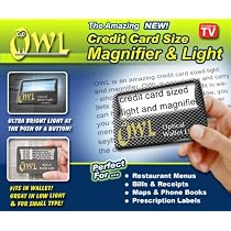 Magnifying Wallet Light
