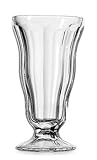 Anchor Hocking Ice Cream Social 12 -Ounce Soda, Crystal, 12 each