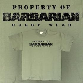 Barbarian Rugby Wear - rugby tshirt by Barbarian Rugby Wear