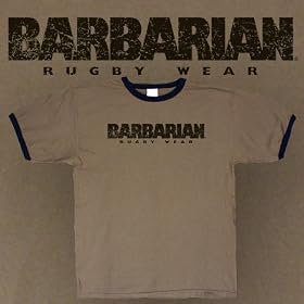 Barbarian Rugby Wear - rugby tshirt by Barbarian Rugby Wear
