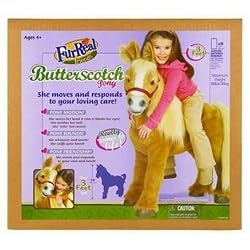 Fur Real Friends Butterscotch Interactive Plush Pony