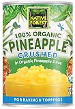 Native Forest Organic Pineapple Crushed, 14-Ounce Cans (Pack of 6)
