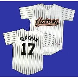 Houston Astros Lance Berkman Youth Player Name Home Replica Jersey by Majestic