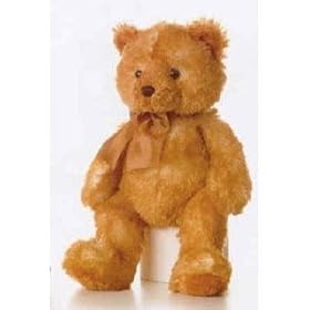 Stuffed Beaumont Brown Bear by Aurora