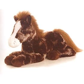Stuffed Ranger Brown Horse by Aurora