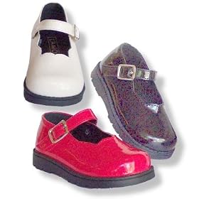 L'Amour Scalloped Patent Mary Jane Shoes ~ 2908 by IM-Link