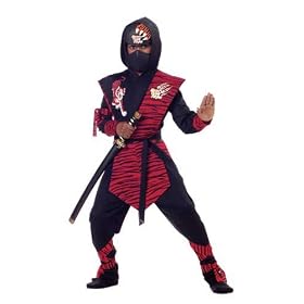 Mighty Tiger Ninja Costume (Large 10-12) by 