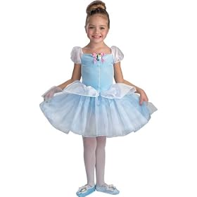 Cinderella Ballerina Costume (Toddler 3T-4T) by 