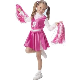 Barbie Cheerleader Costume (Child Small 4-6 for 3-4 years) by 