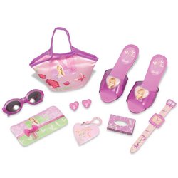 Barbie Lavender Fashion Bag with Sunglasses and Accessories by Barbie