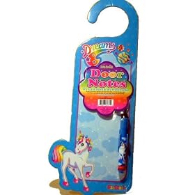 Lisa Frank Door Notes-Dry Erase Board and Marker by Lisa Frank