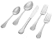 46 Piece Stainless Steel Drake Flatware Set